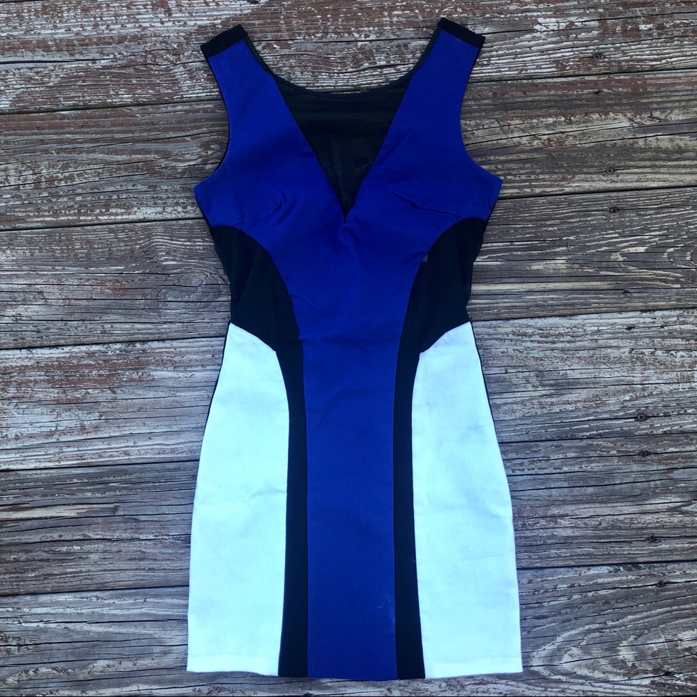 Mesh Cut Out Dress